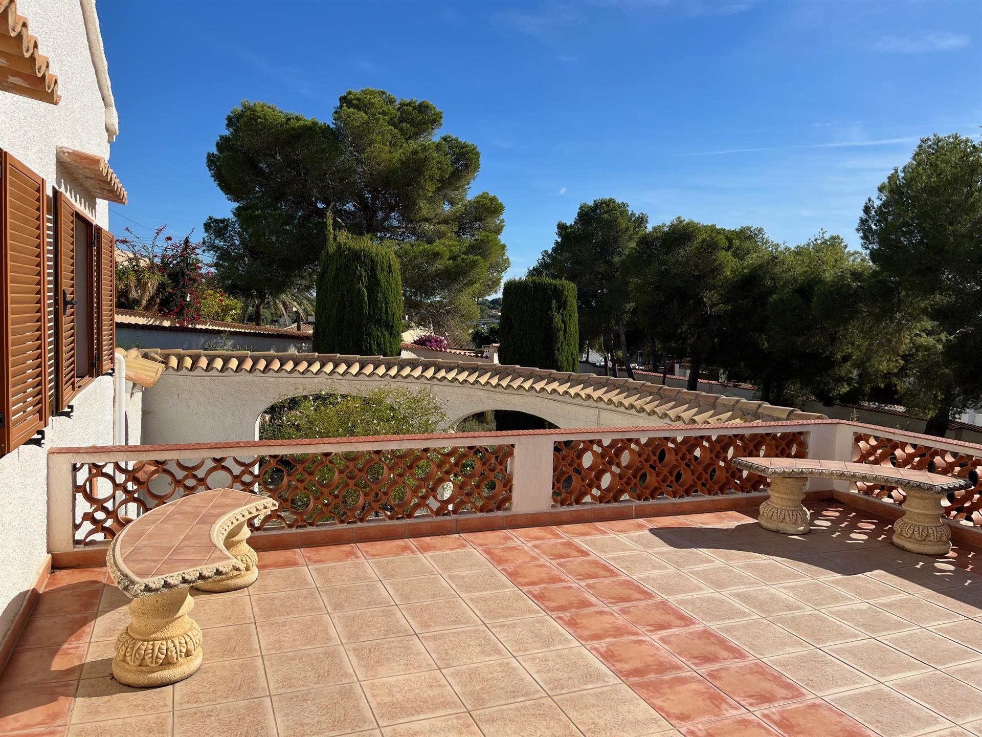 Authentic Mediterranean villa with ample opportunities in a prime location in Benissa Costa.