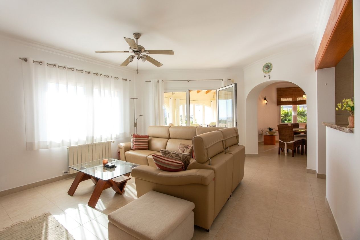 12728NS - Villa with panoramic sea views and one of the most beautiful views of Calpe.