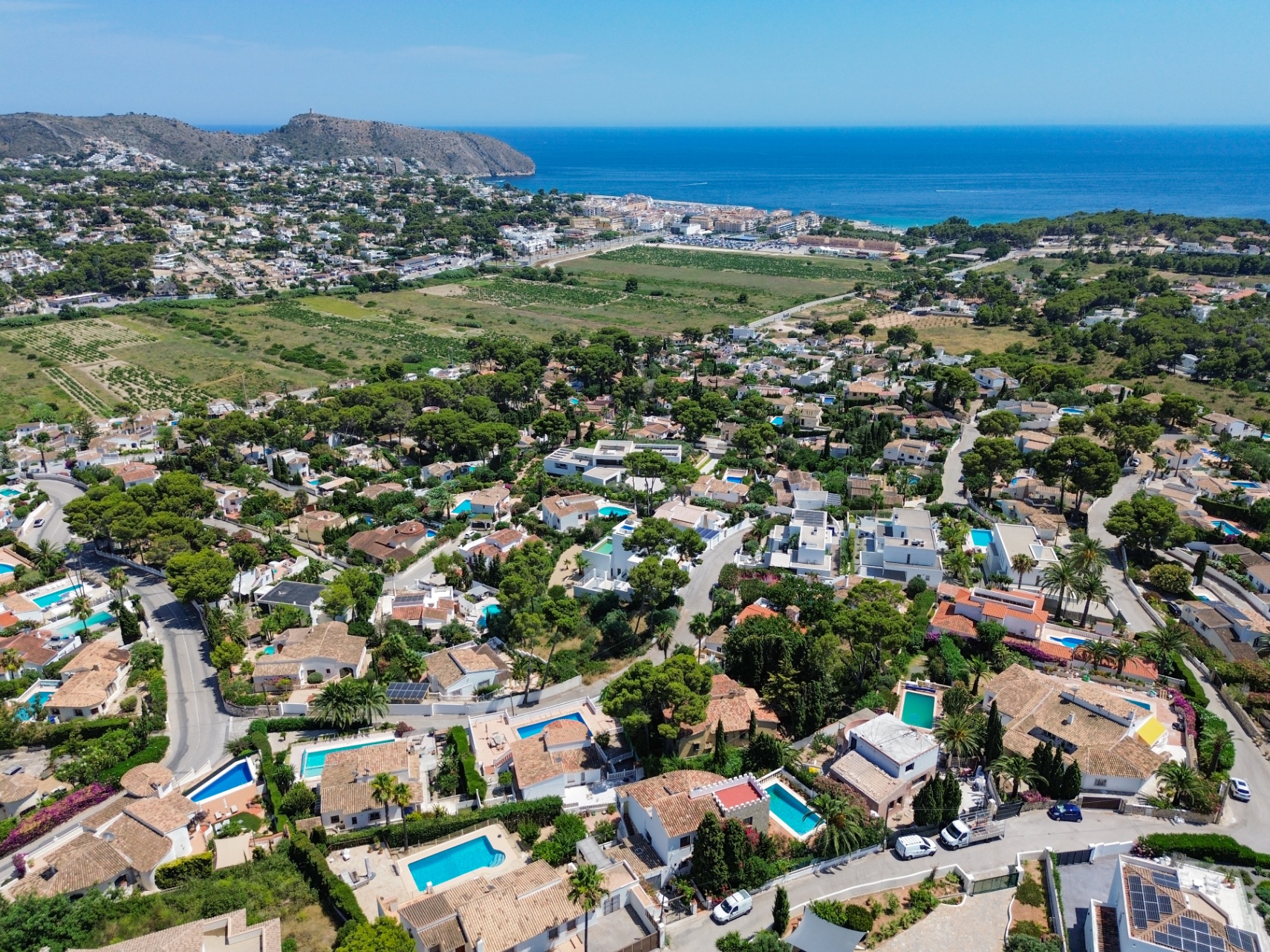 12725DR - Villa with Sea Views and Views of the Peñón de Ifach in Moraira