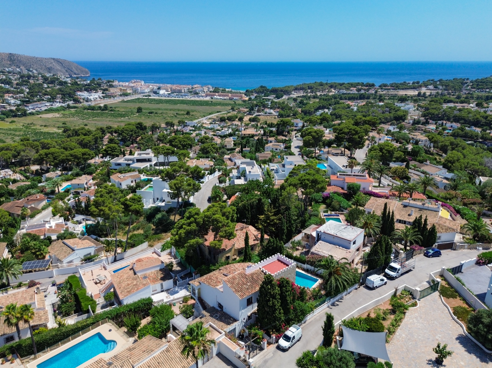 12725DR - Villa with Sea Views and Views of the Peñón de Ifach in Moraira