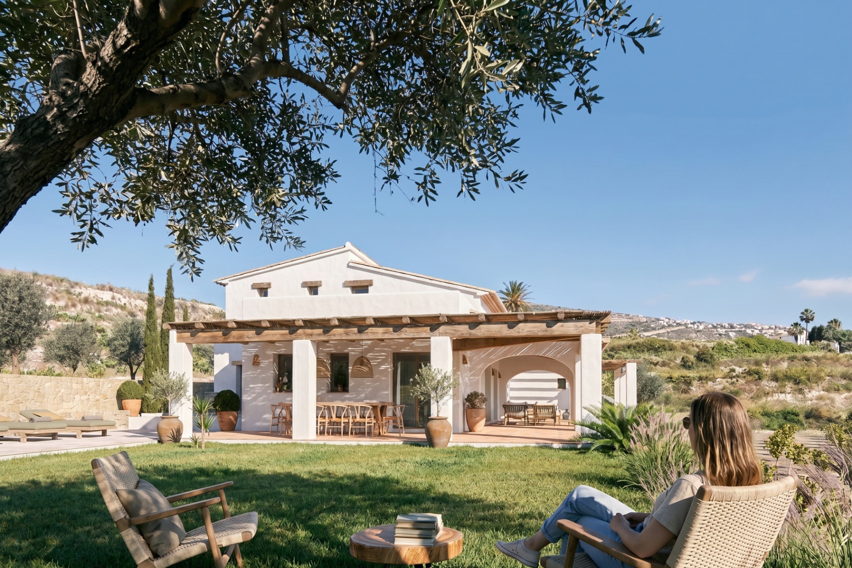 12729DA - Exclusive new build finca, surrounded by nature, with sea views and privacy in Moraira