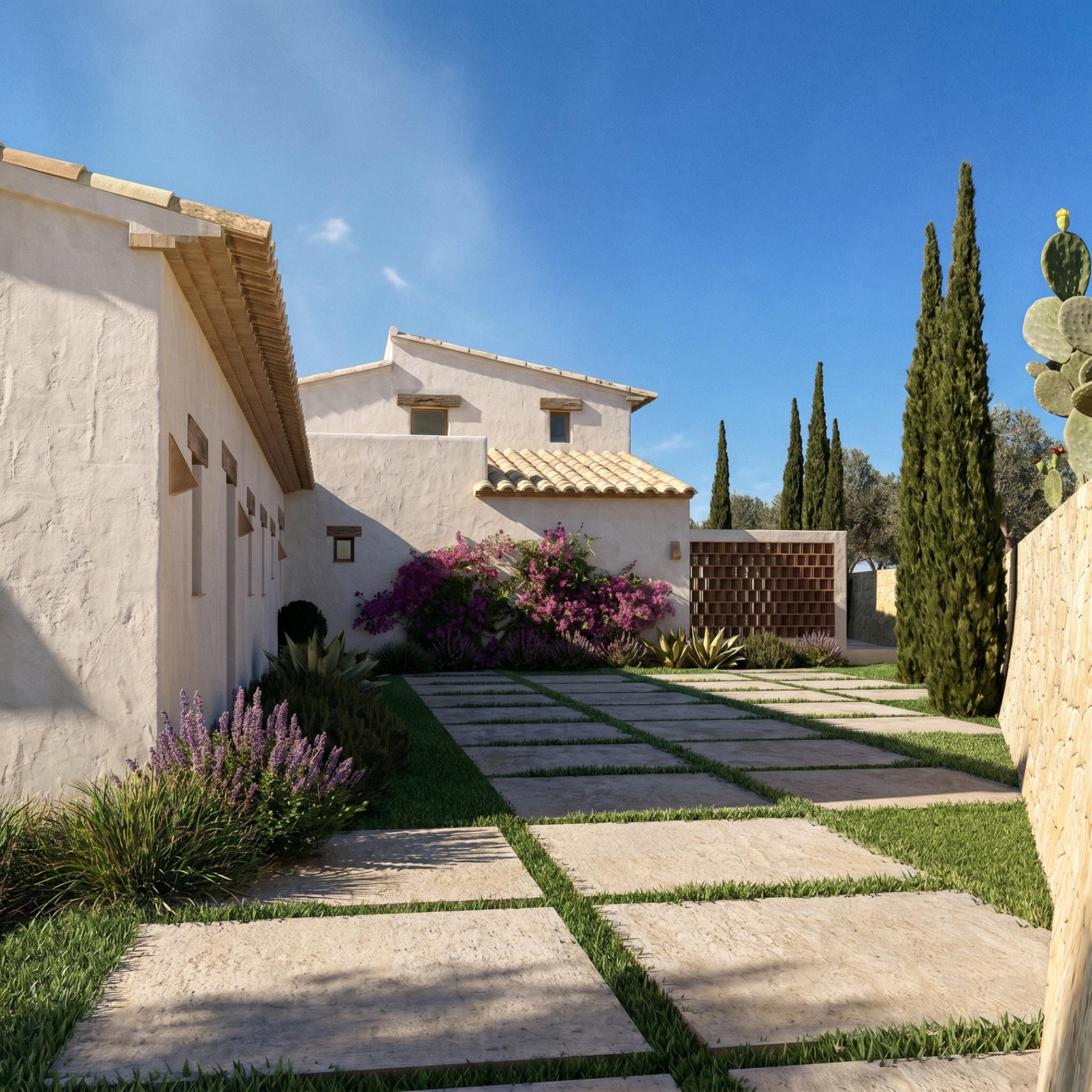 12729DA - Exclusive new build finca, surrounded by nature, with sea views and privacy in Moraira