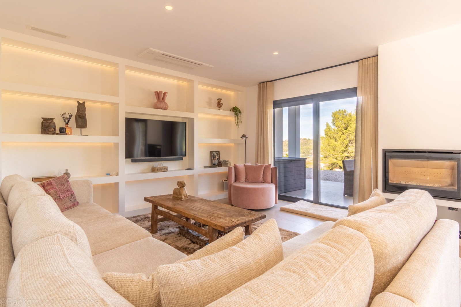 12730DR - Villa neuve avec vue dégagée sur la vallée à Pedreguer