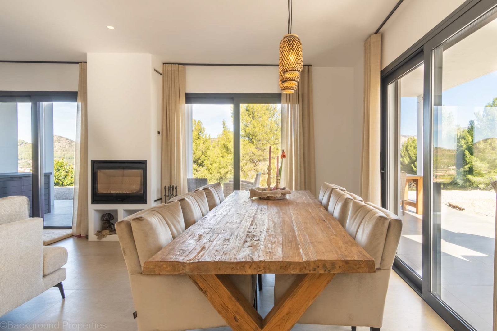 12730DR - Villa neuve avec vue dégagée sur la vallée à Pedreguer
