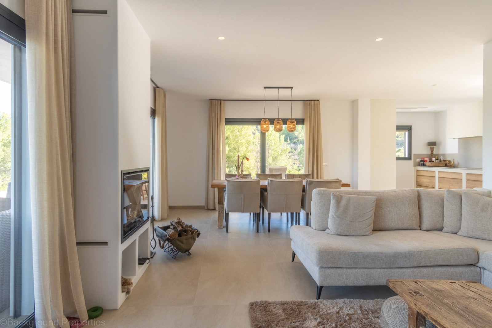 12730DR - Villa neuve avec vue dégagée sur la vallée à Pedreguer