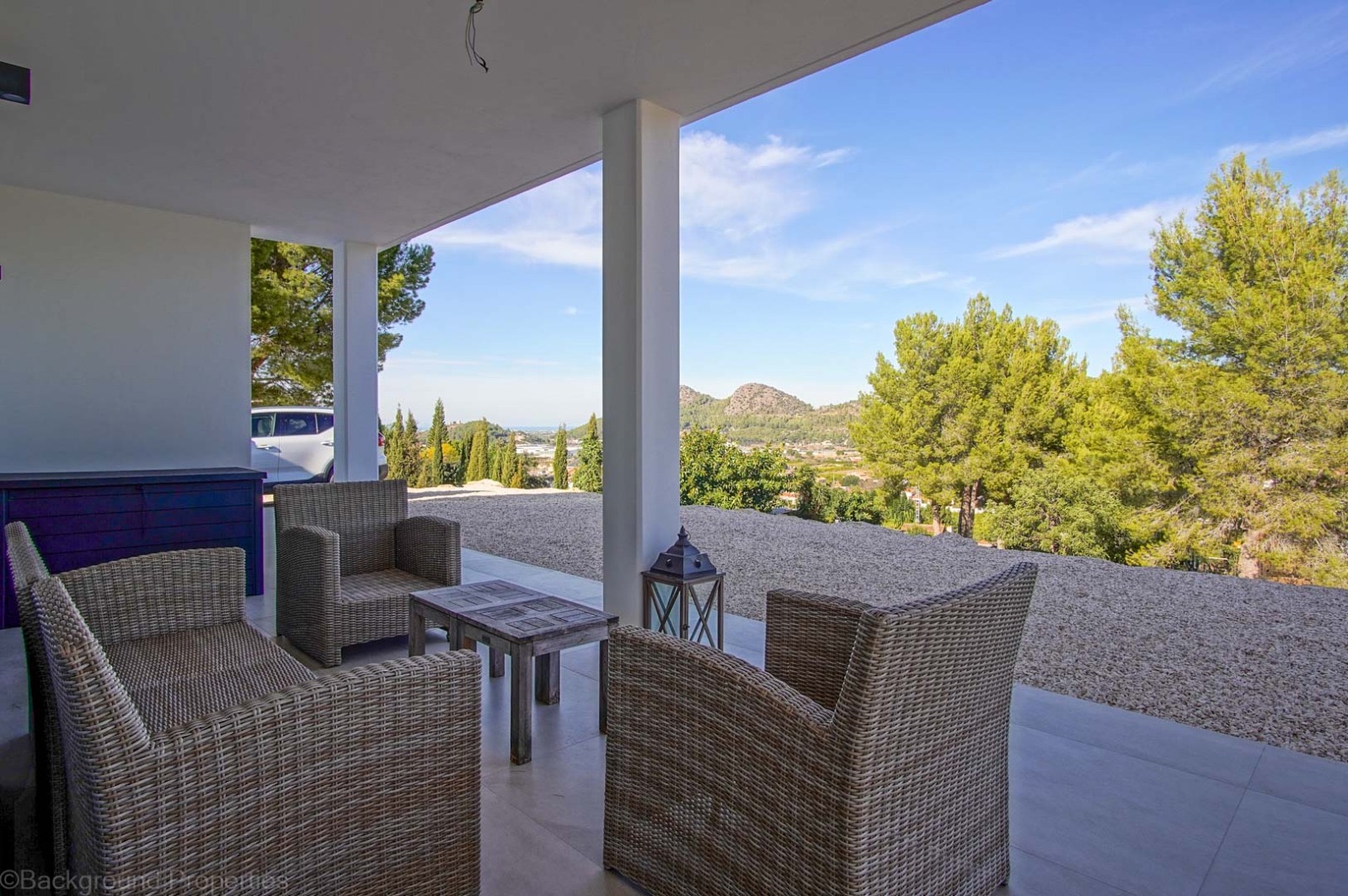 12730DR - Villa neuve avec vue dégagée sur la vallée à Pedreguer