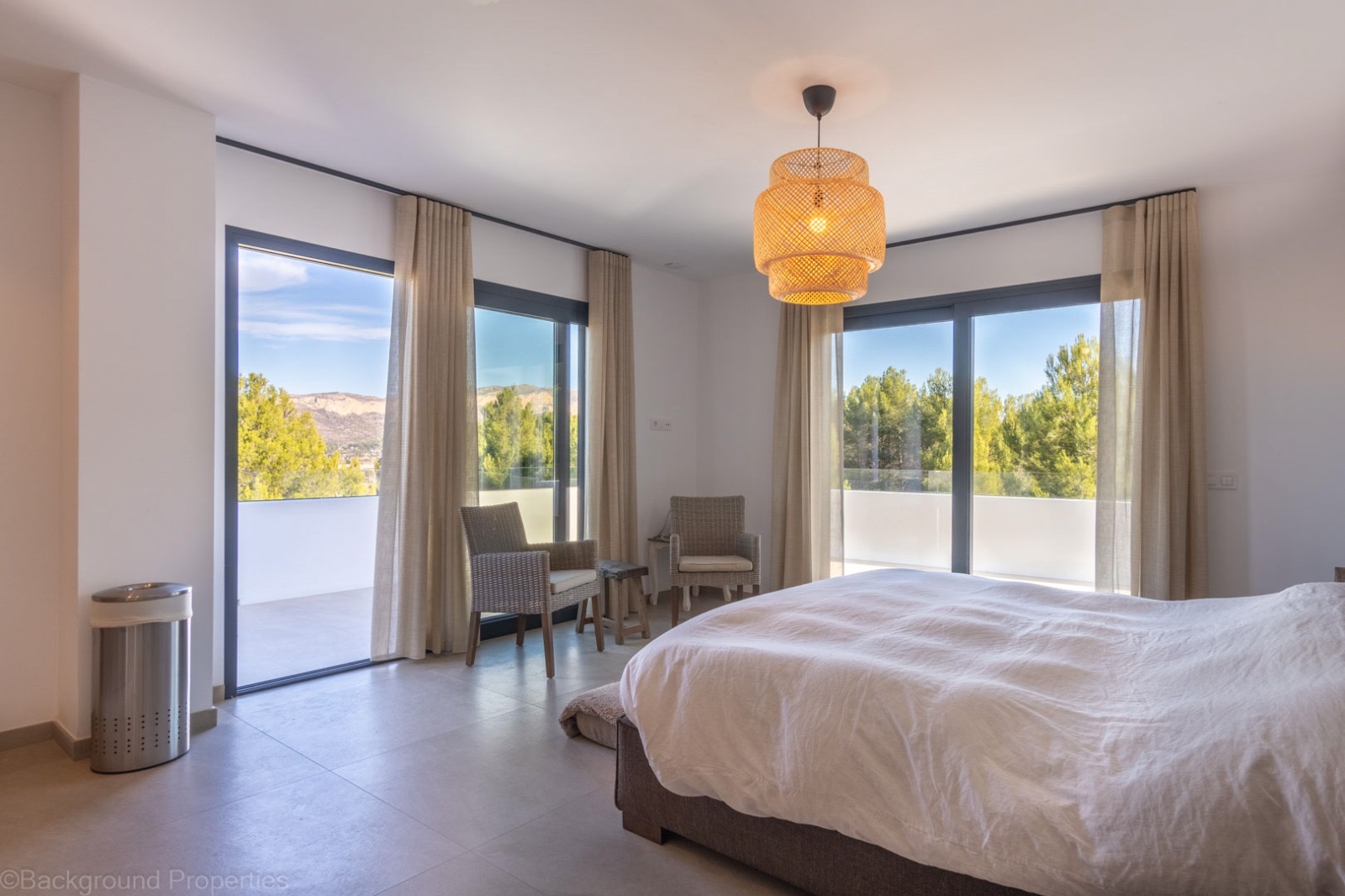 12730DR - Villa neuve avec vue dégagée sur la vallée à Pedreguer