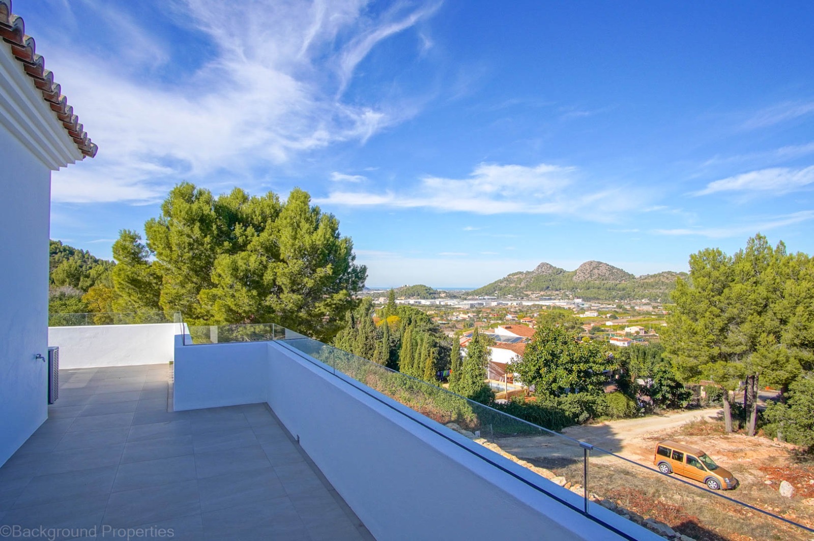 12730DR - Villa neuve avec vue dégagée sur la vallée à Pedreguer