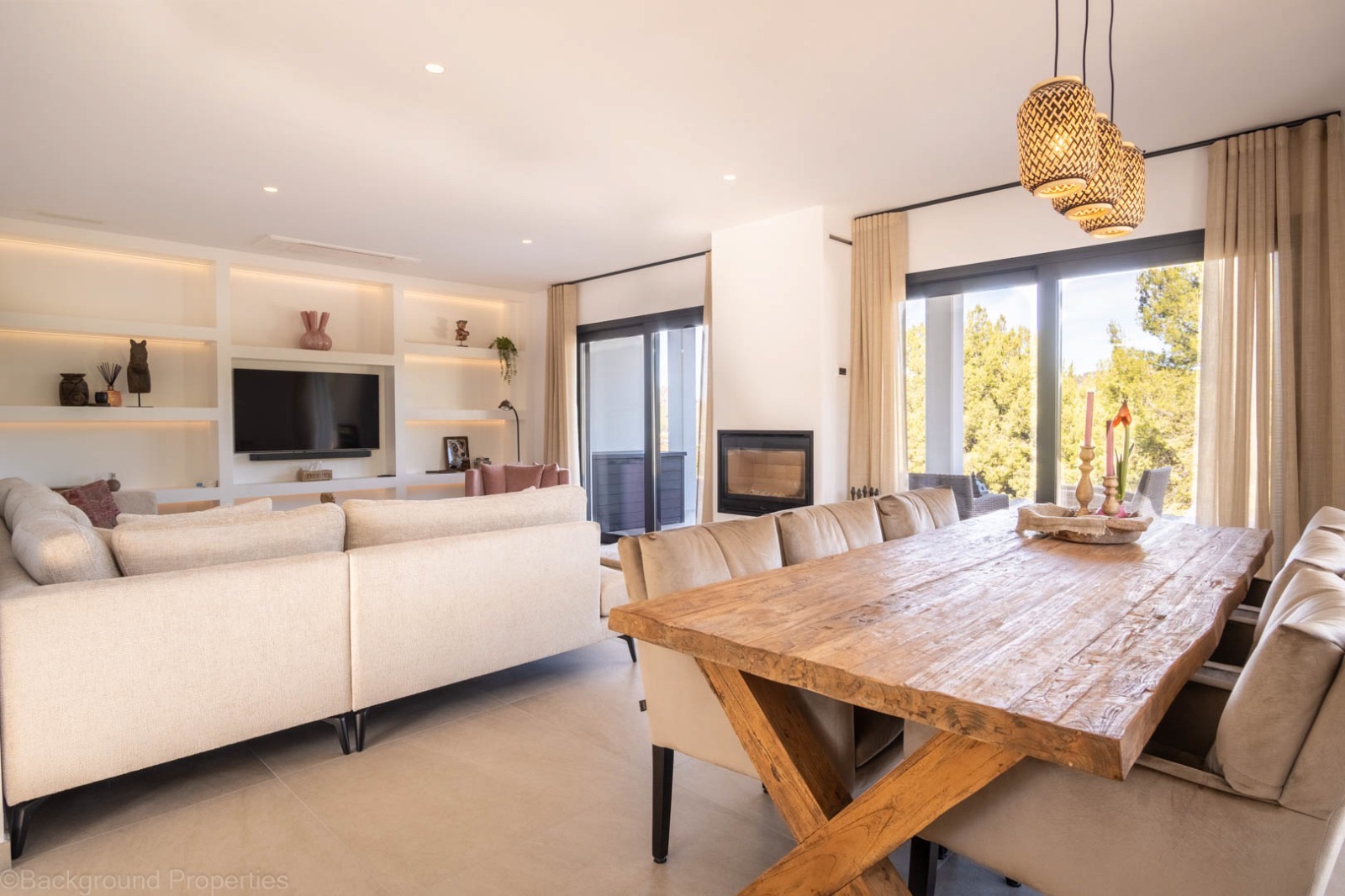 12730DR - Villa neuve avec vue dégagée sur la vallée à Pedreguer
