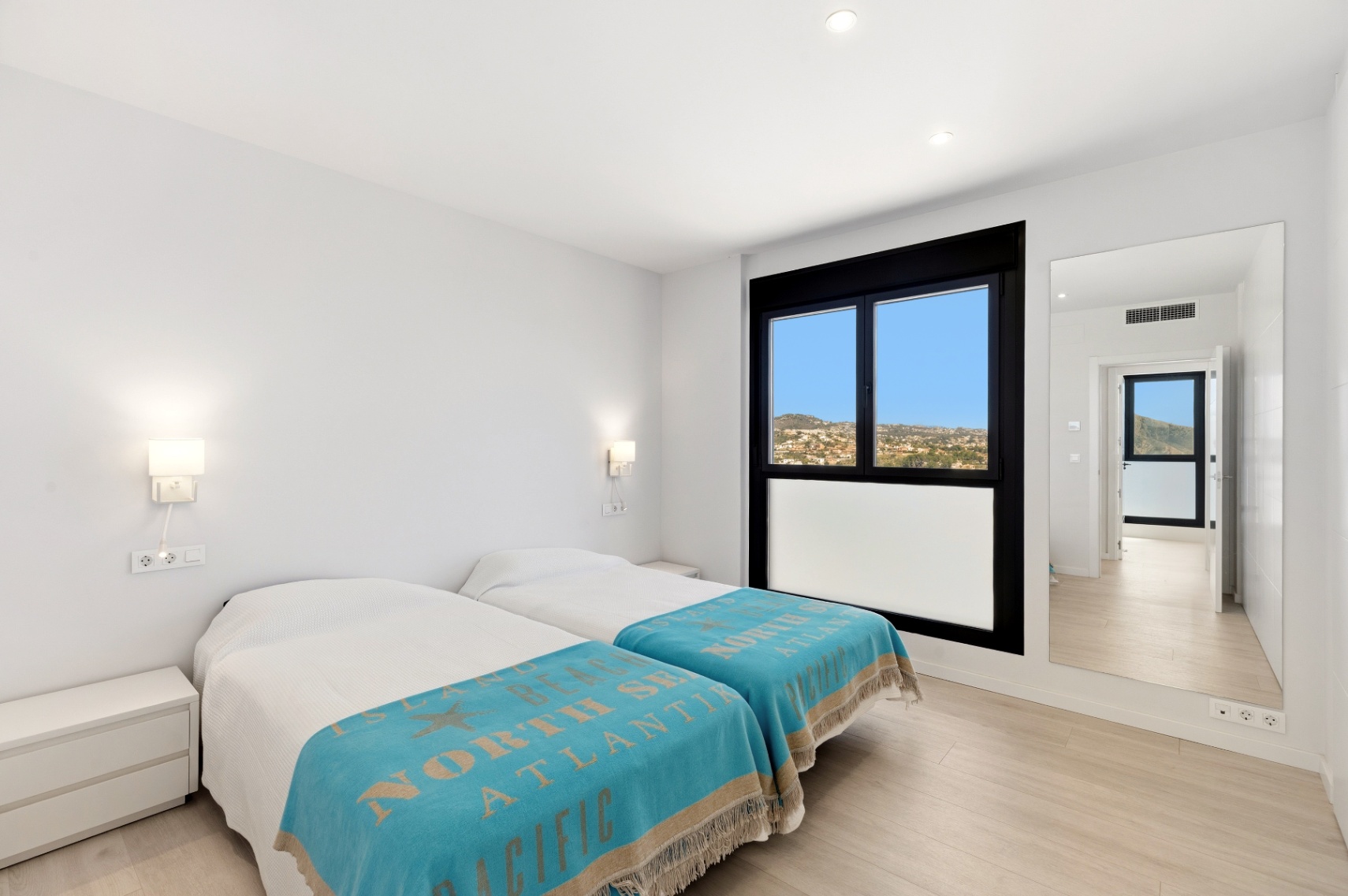 1434NS - Penthouse in Arenal, Calpe — Duplex mit Dachpool und Meerblick