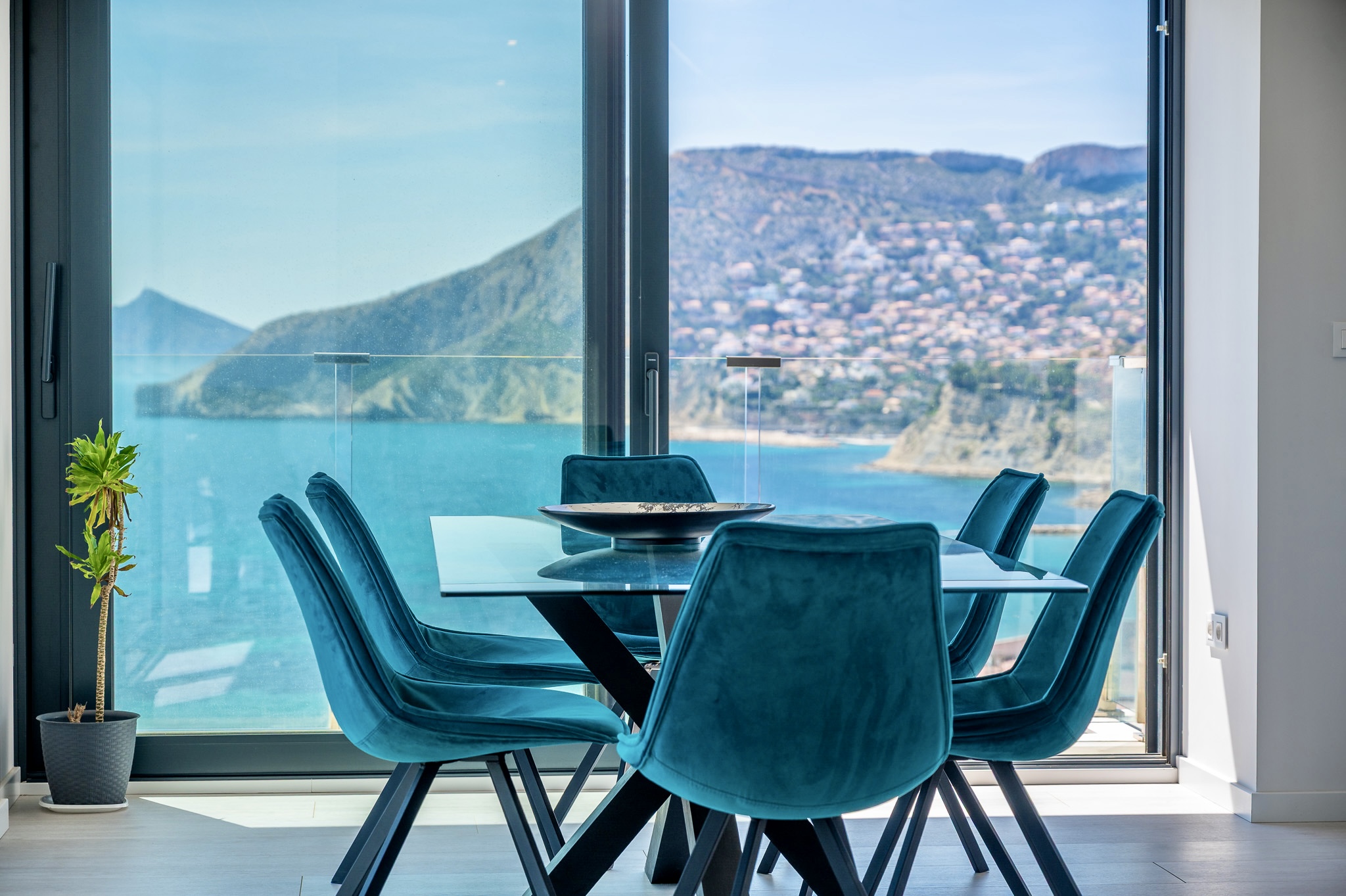 1434NS - Penthouse in Arenal, Calpe — Duplex mit Dachpool und Meerblick