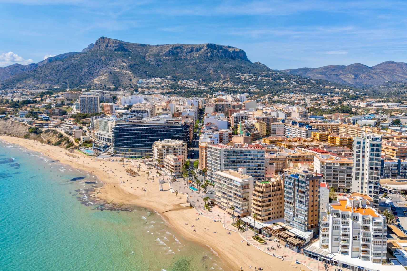 1434NS - Penthouse in Arenal, Calpe — Duplex mit Dachpool und Meerblick