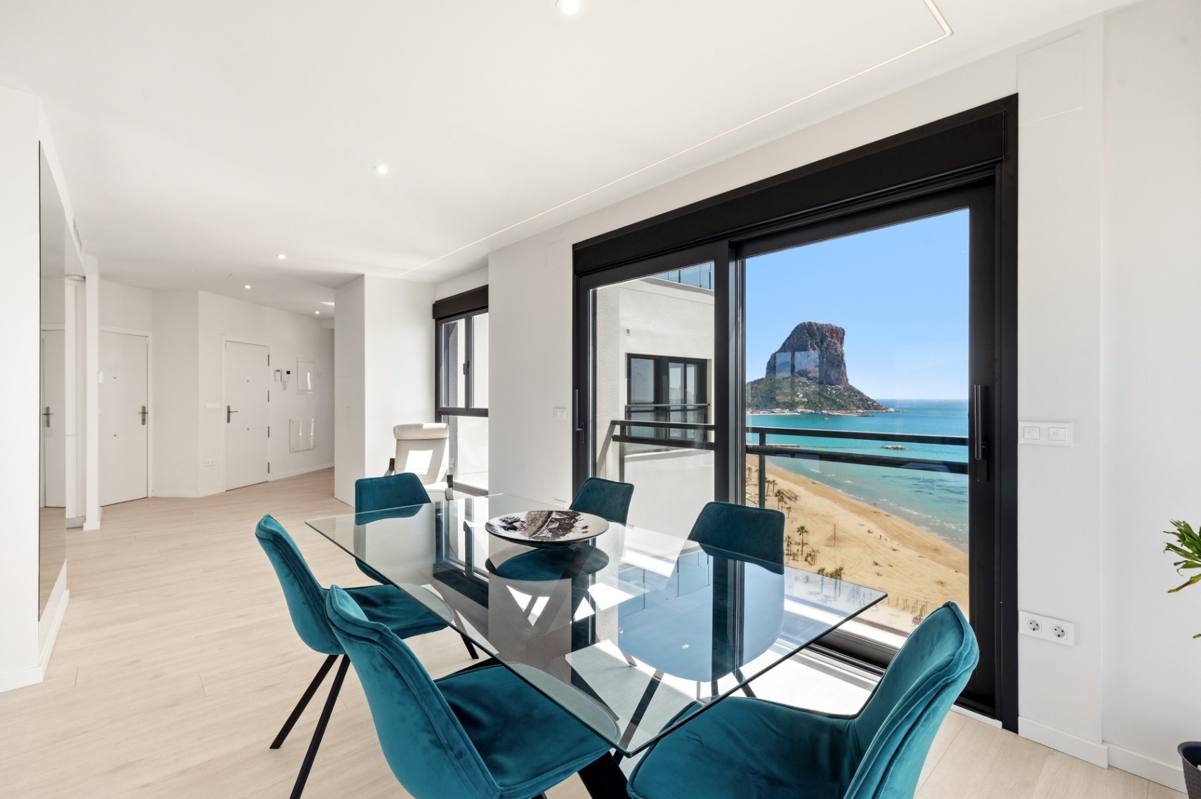 1434NS - Penthouse in Arenal, Calpe — Duplex mit Dachpool und Meerblick