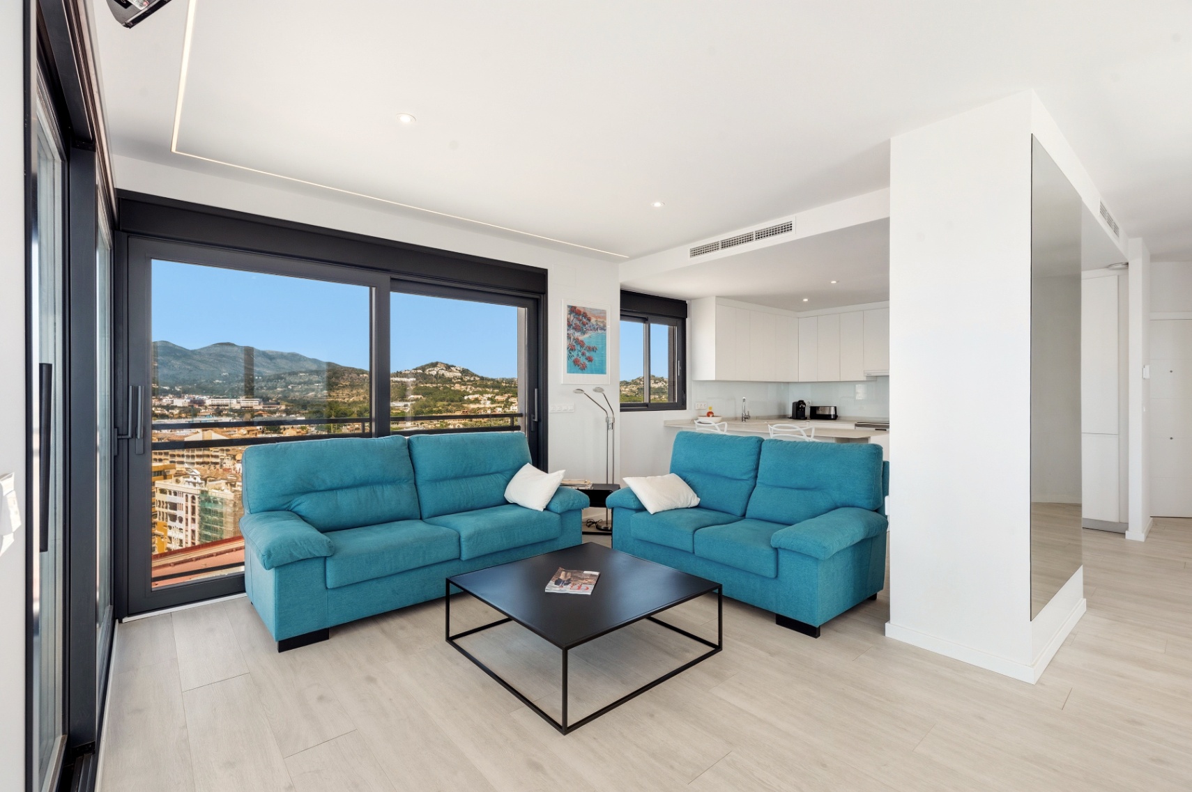 1434NS - Penthouse in Arenal, Calpe — Duplex mit Dachpool und Meerblick