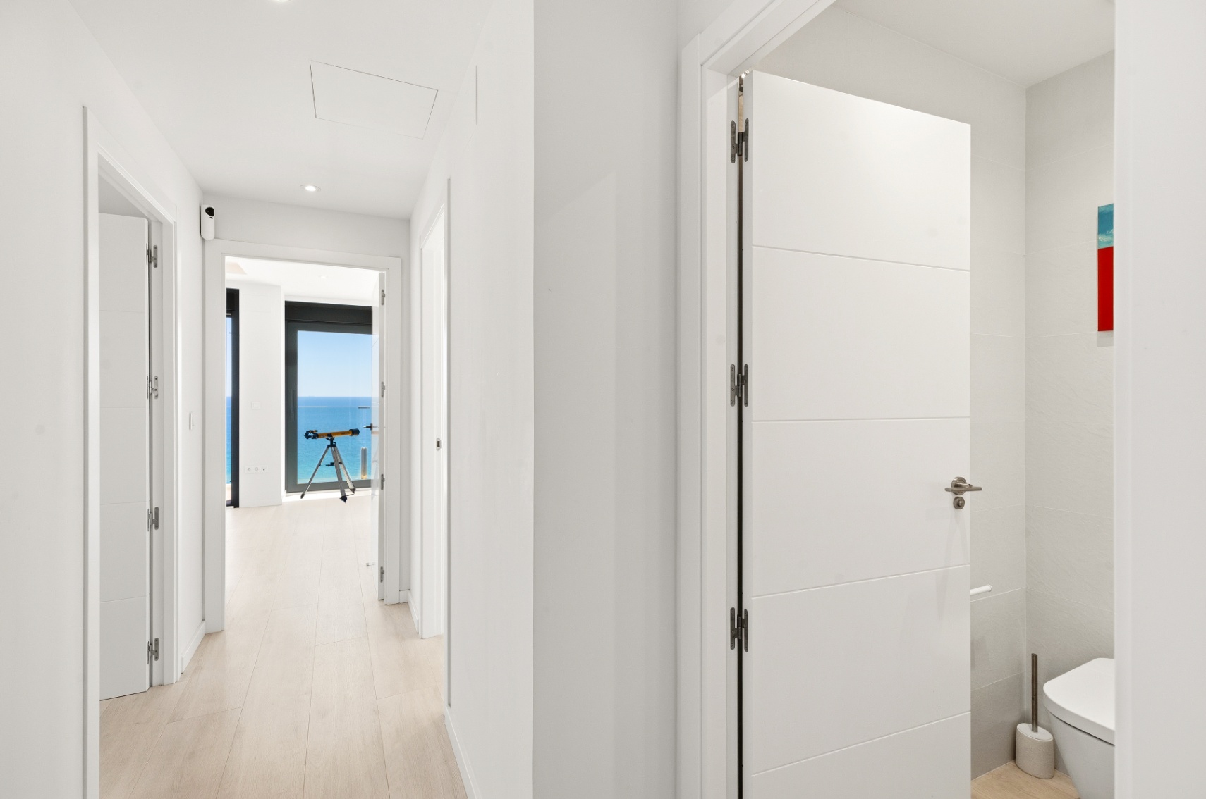 1434NS - Penthouse in Arenal, Calpe — Duplex mit Dachpool und Meerblick