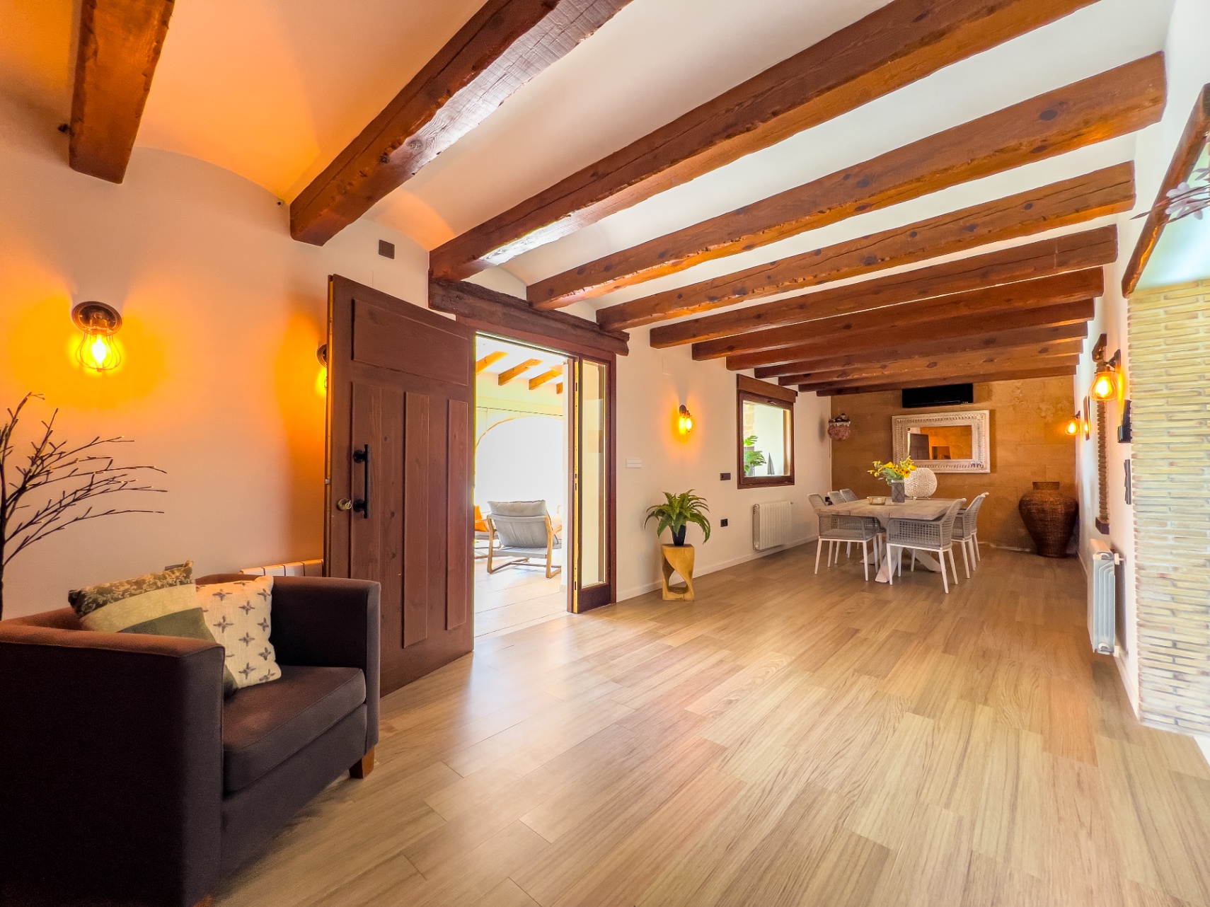 12732NS - Finca con mucho encanto, vistas al mar, privacidad y piscina climatizada cerca de Moraira.