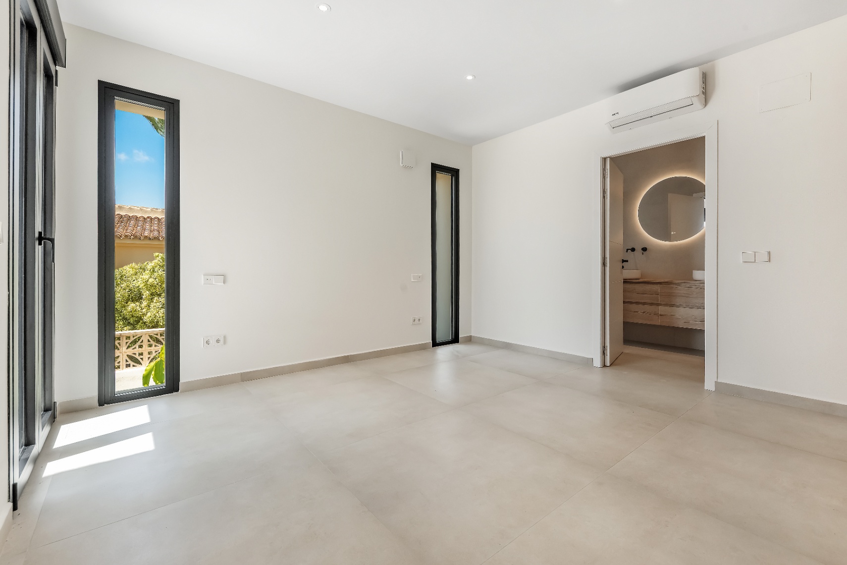 12680NS - Luxury Ibiza-Style Villa for Sale in Moraira with Panoramic Sea Views