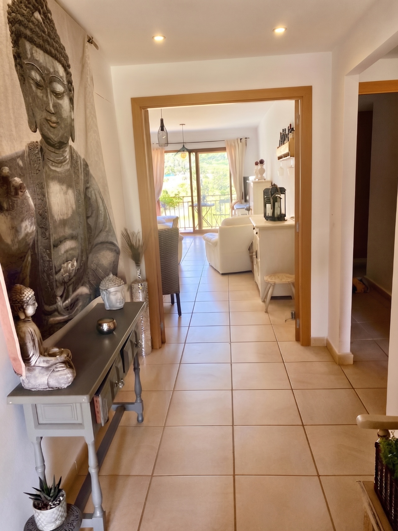 12733DA - Licht appartement met twee slaapkamers, een privé dakterras en uitzicht op de bergen in Parcent