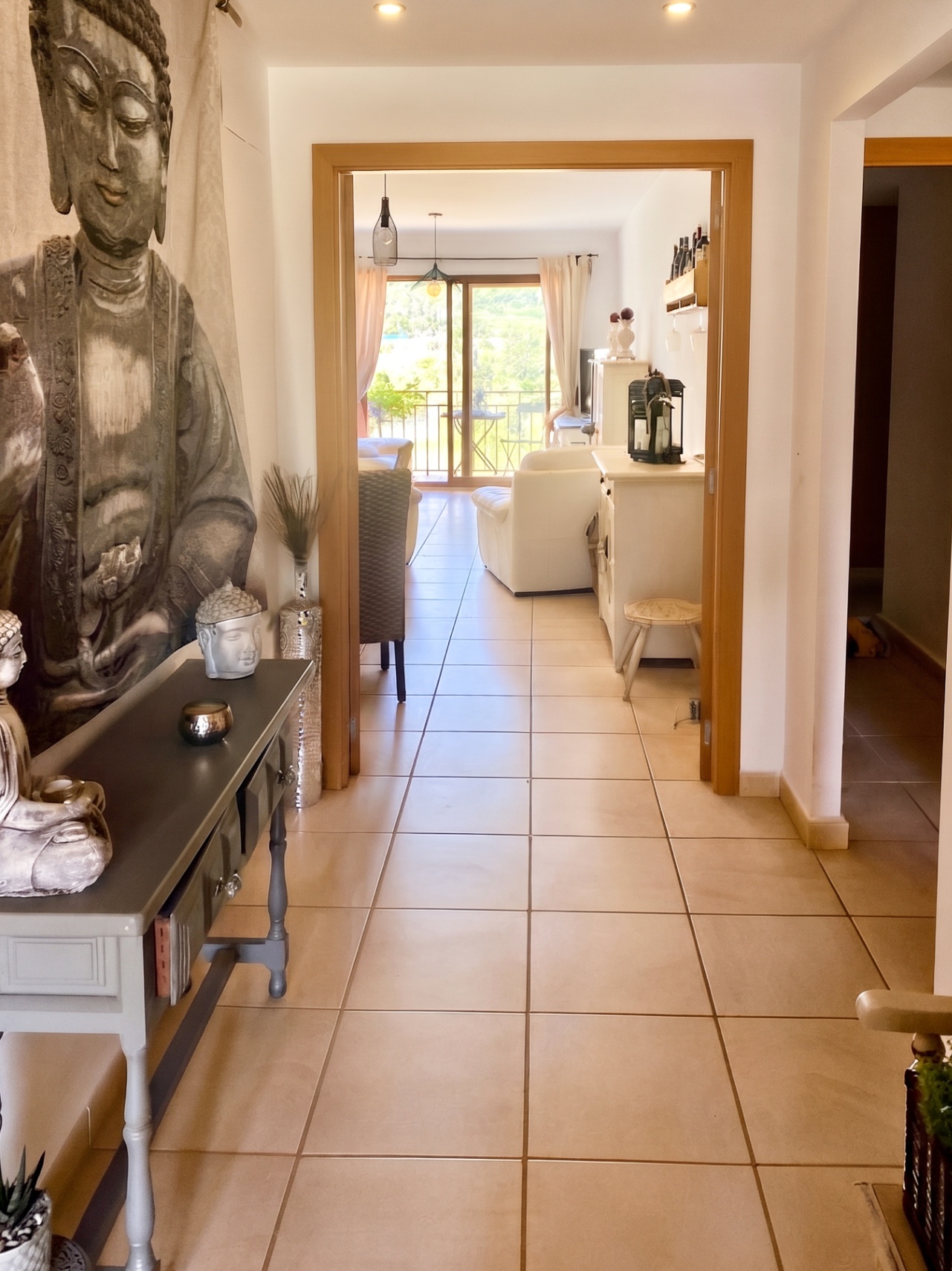 12734DR - Light apartment with two bedrooms, a private rooftop terrace, and mountain views in Parcent.