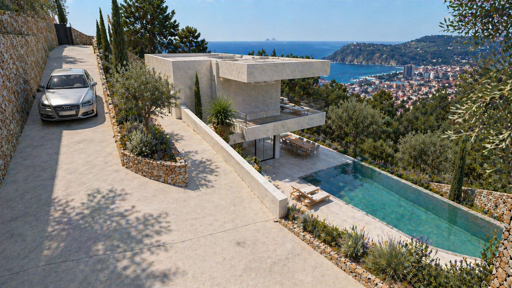 12738DR - Modern villa with panoramic views of Jávea and the Mediterranean Sea