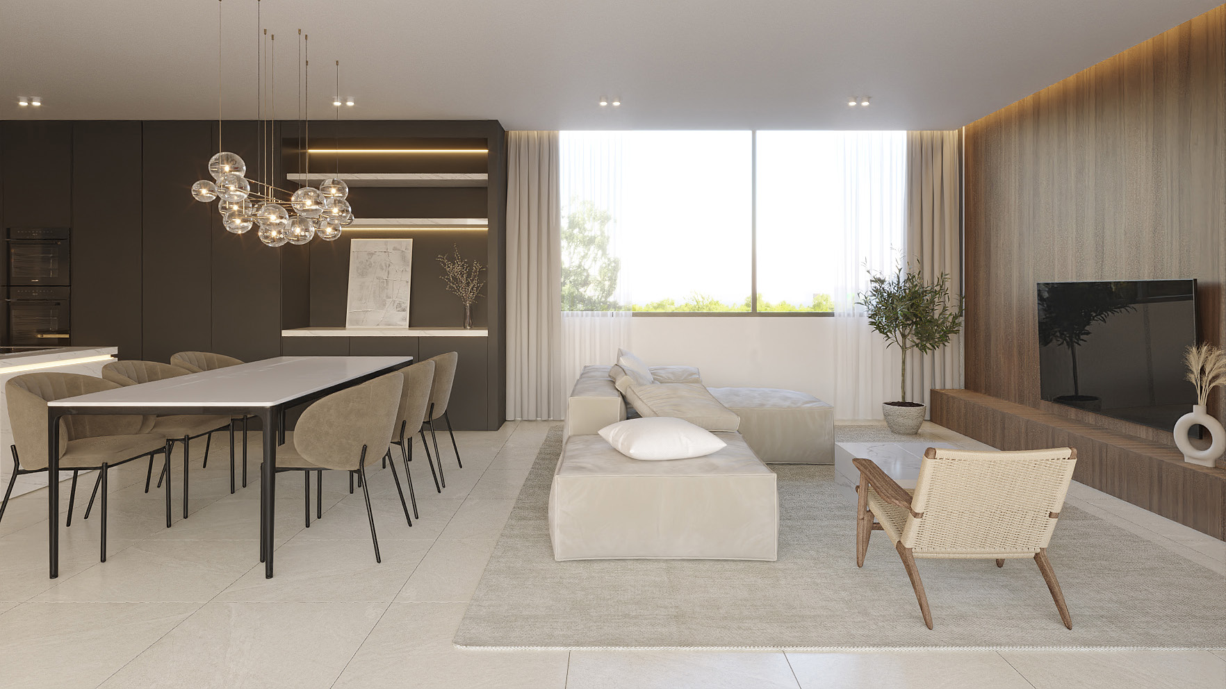 Living among light, space, and tranquility, close to Altea