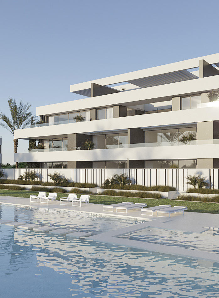 Living among light, space, and tranquility, close to Altea