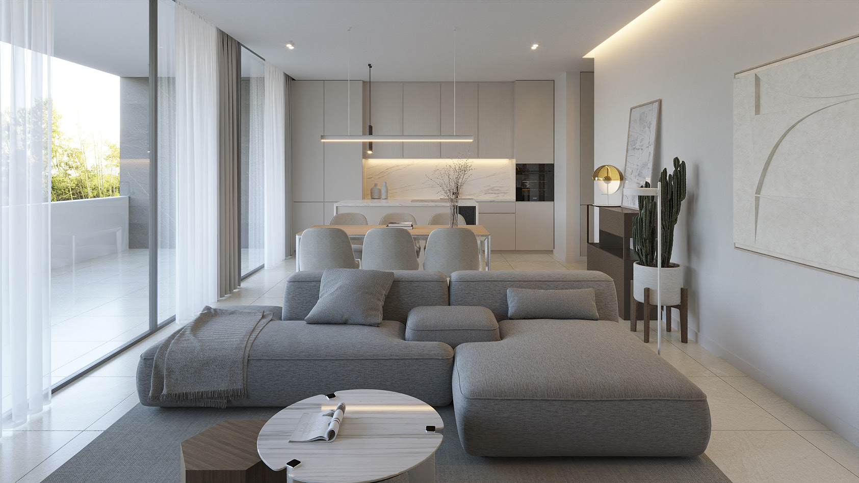 Living among light, space, and tranquility, close to Altea