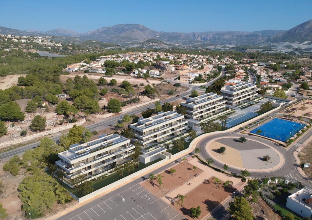 Living among light, space, and tranquility, close to Altea