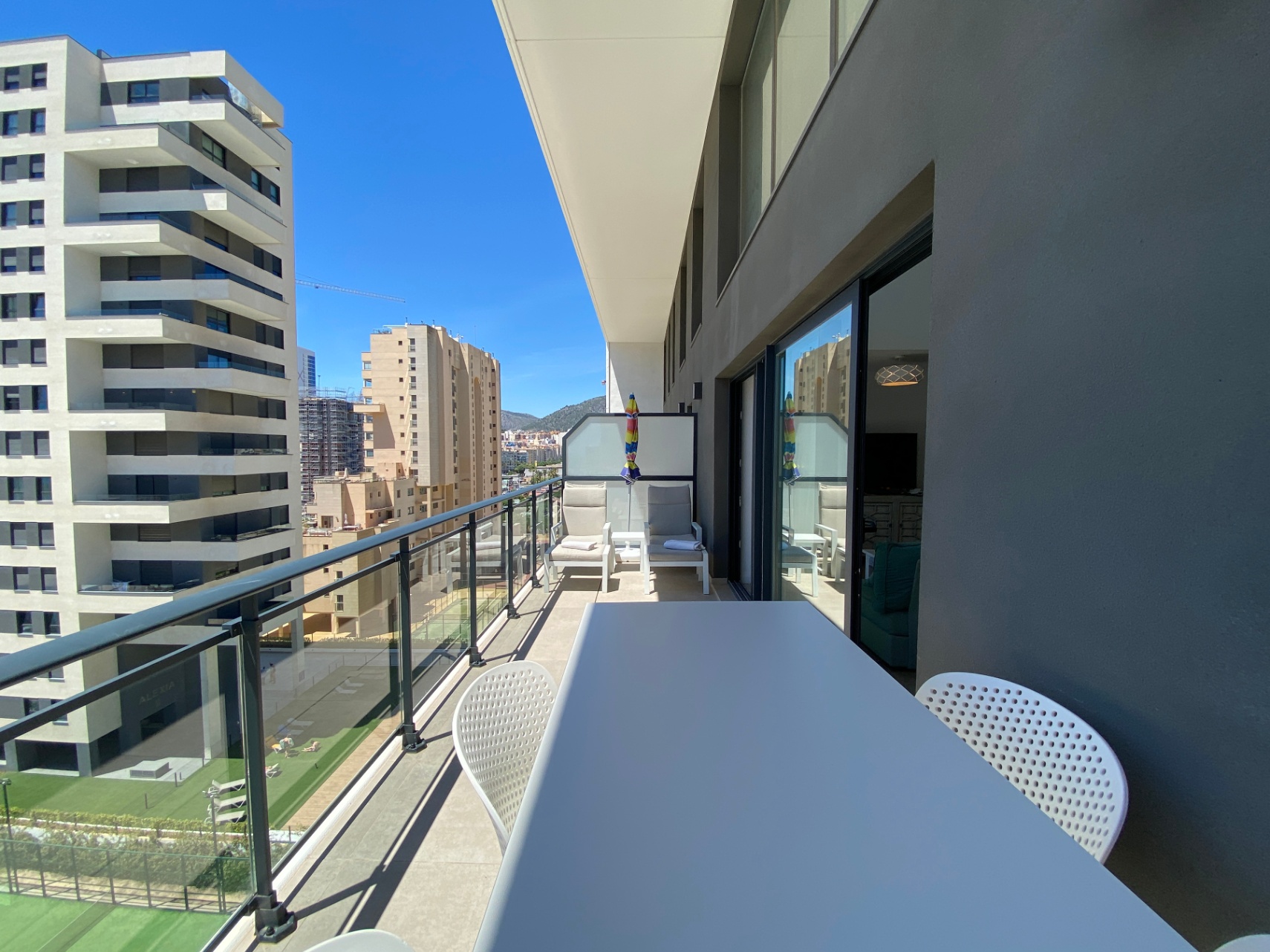 12741NS - Modern duplex apartment with sea view in Calpe