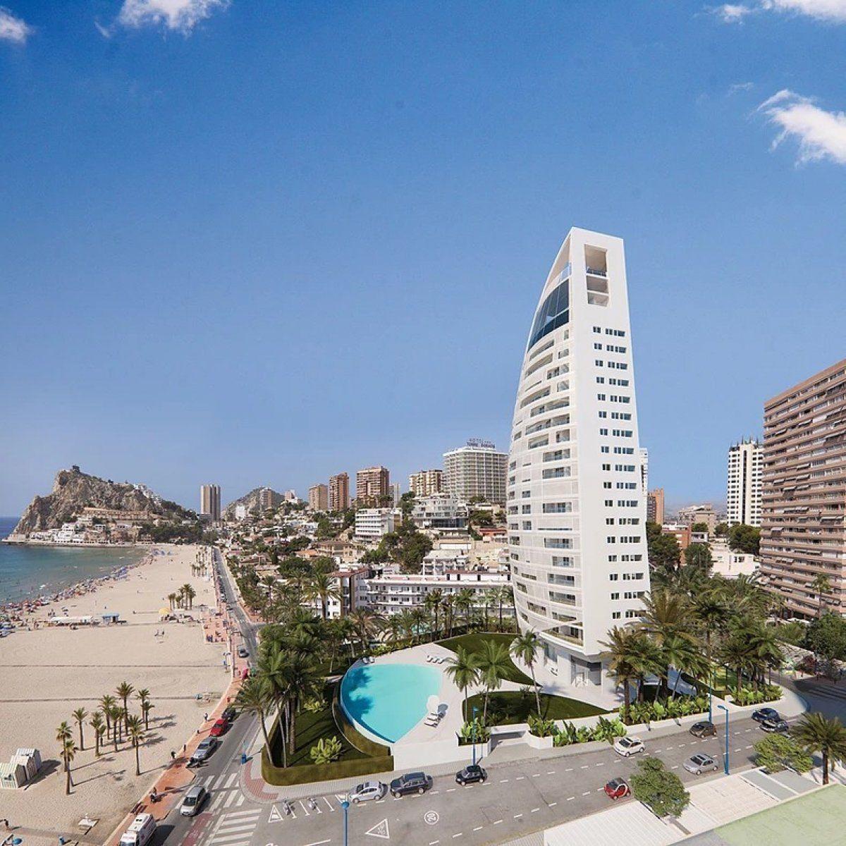 492DR - Einzigartige Neubauwohnungen in erster Linie in Benidorm