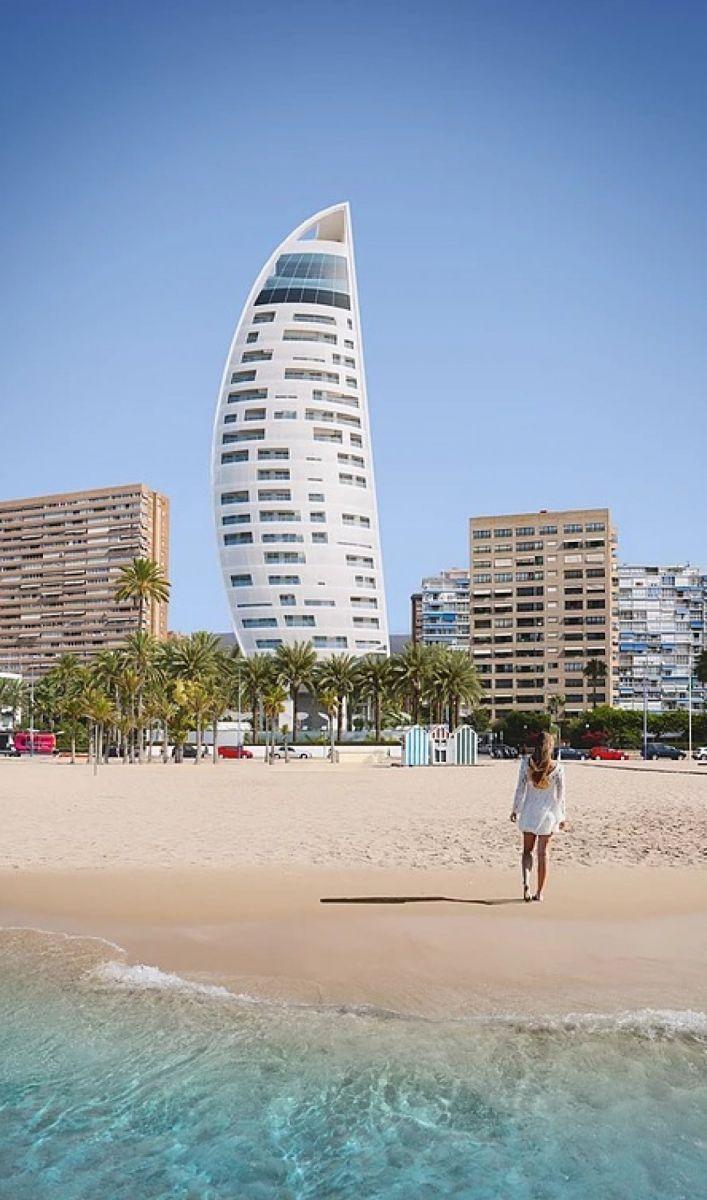 492DR - Einzigartige Neubauwohnungen in erster Linie in Benidorm