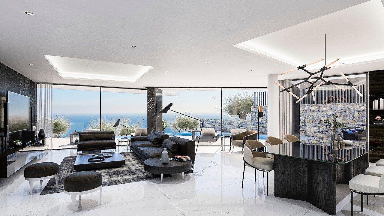874DA - Neues Projekt luxuriöser moderner Villen in Calpe mit Panoramablick auf das Meer