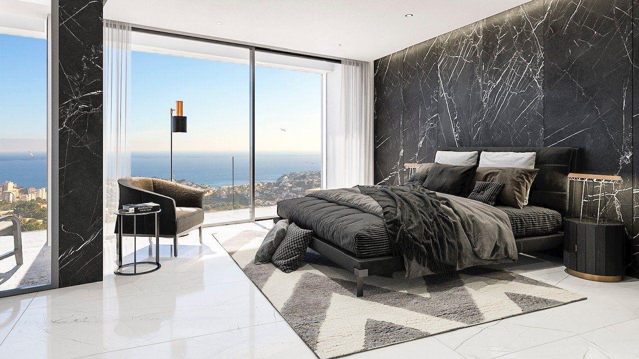 874DA - Neues Projekt luxuriöser moderner Villen in Calpe mit Panoramablick auf das Meer