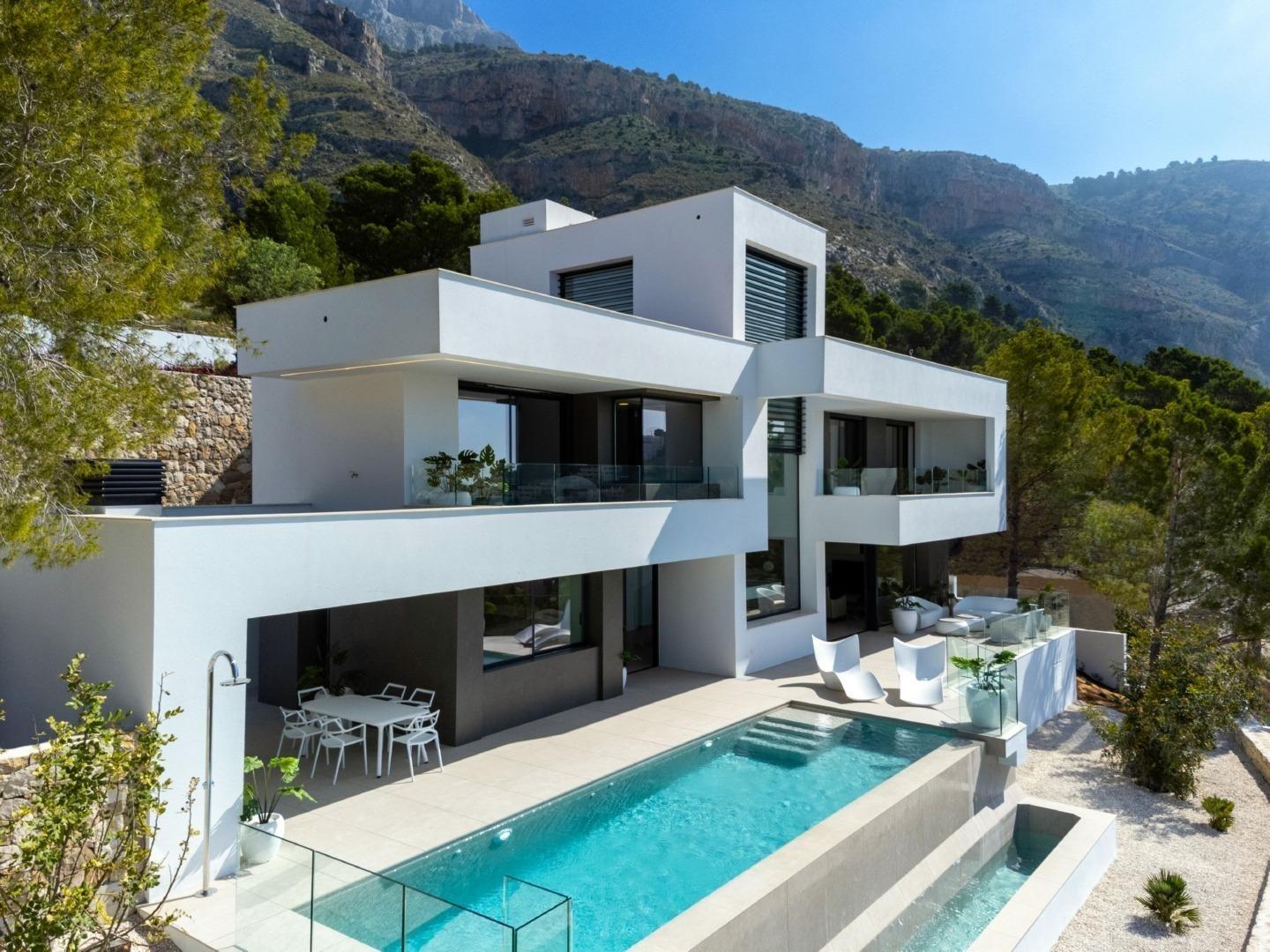 877DA - Villas de luxe avec vue sur la mer dans la Sierra de Altea