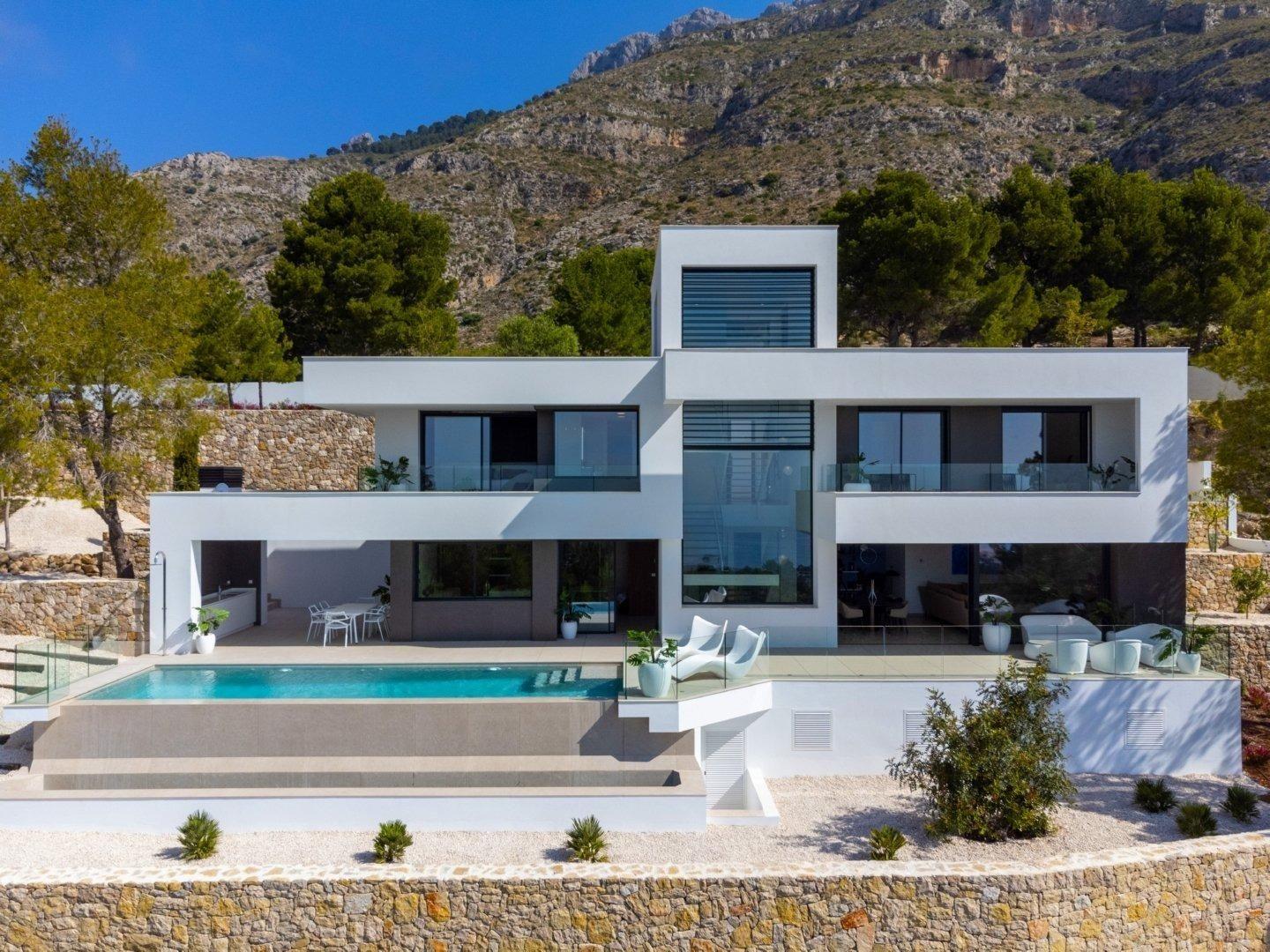 877DA - Villas de luxe avec vue sur la mer dans la Sierra de Altea