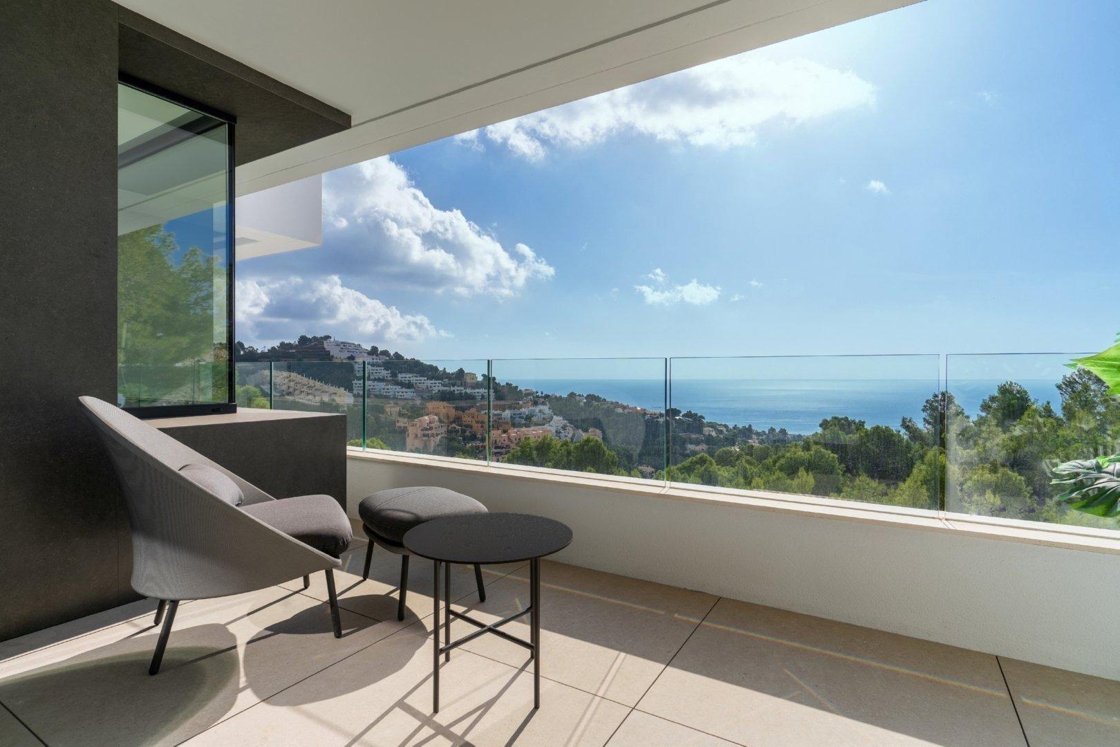 877DA - Villas de luxe avec vue sur la mer dans la Sierra de Altea