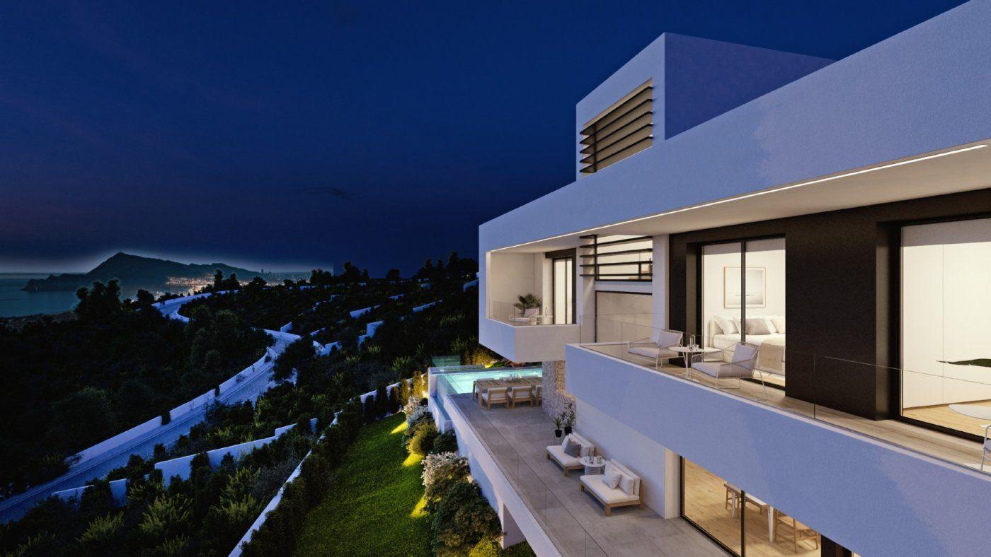 878DA - Villas de luxe avec vue sur la mer et la montagne à Altea la Vieja