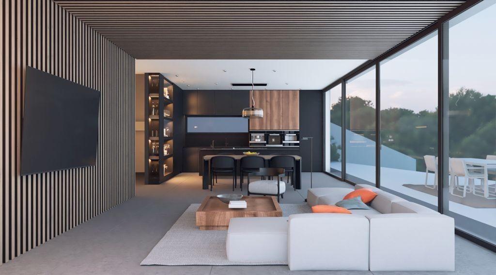 934DA - Designer-Villa mit Panoramablick in Altea