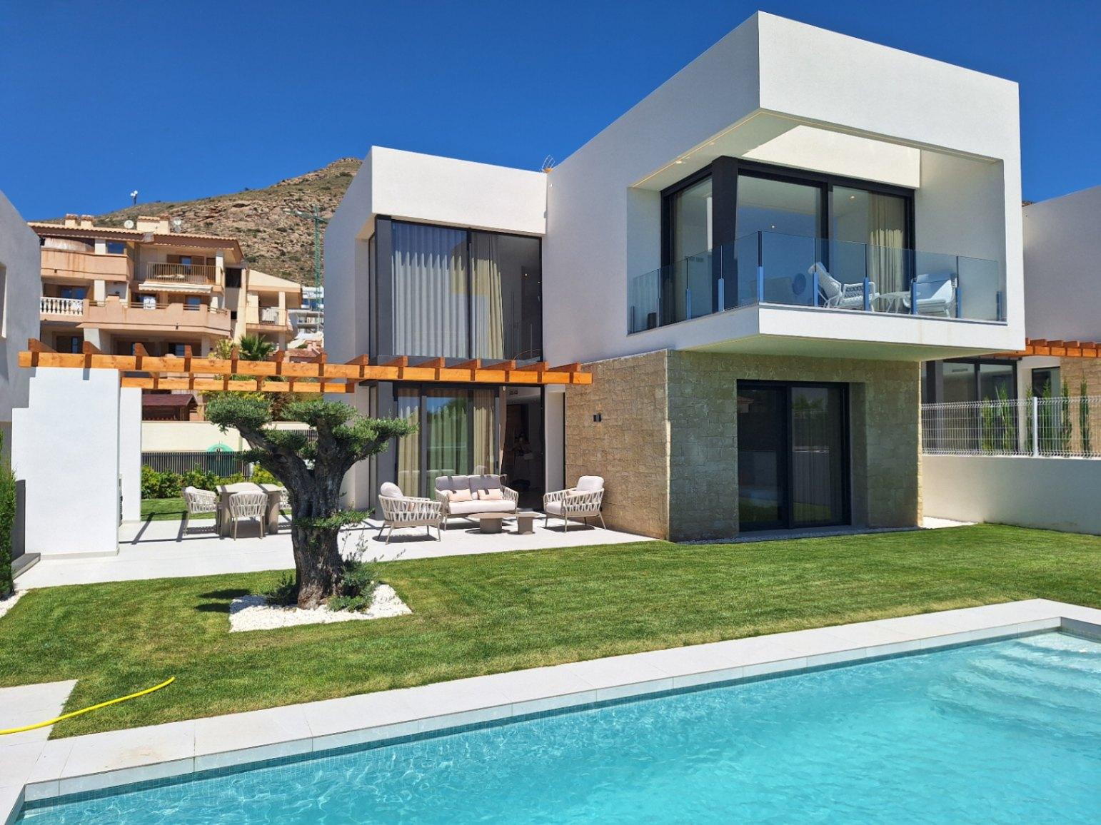 1047DA - Villas modernas de nueva construcción en Finestrat