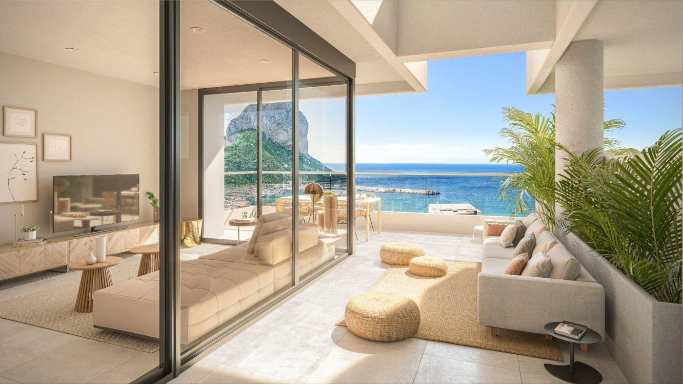 1102DA - Neubauwohnungen mit Meerblick in Calpe.