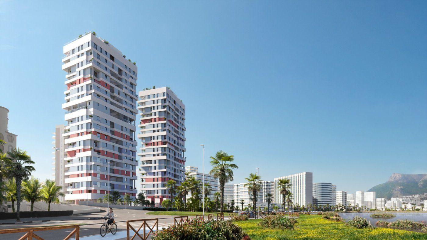 1102DA - Neubauwohnungen mit Meerblick in Calpe.