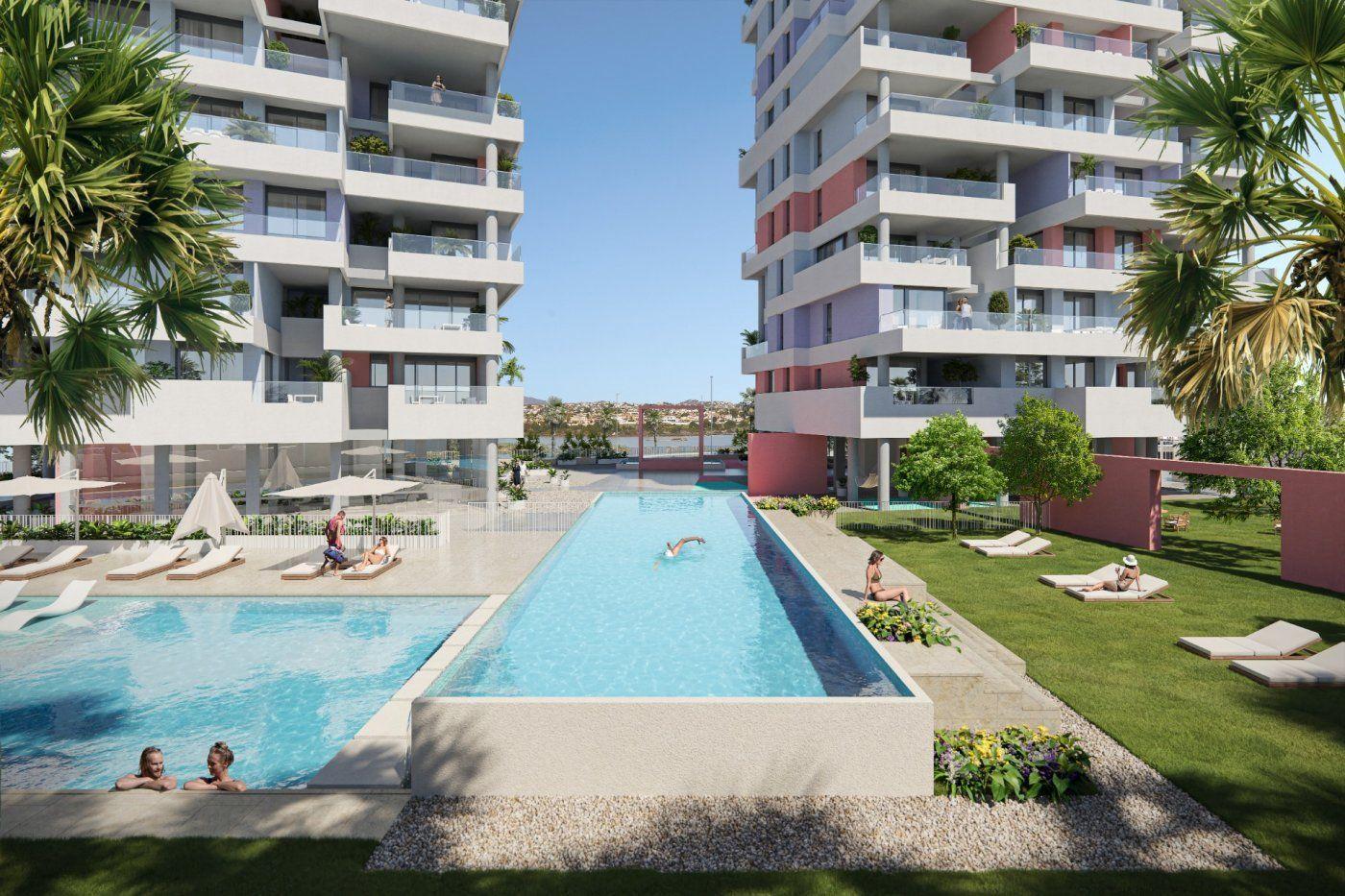 1102DA - Neubauwohnungen mit Meerblick in Calpe.