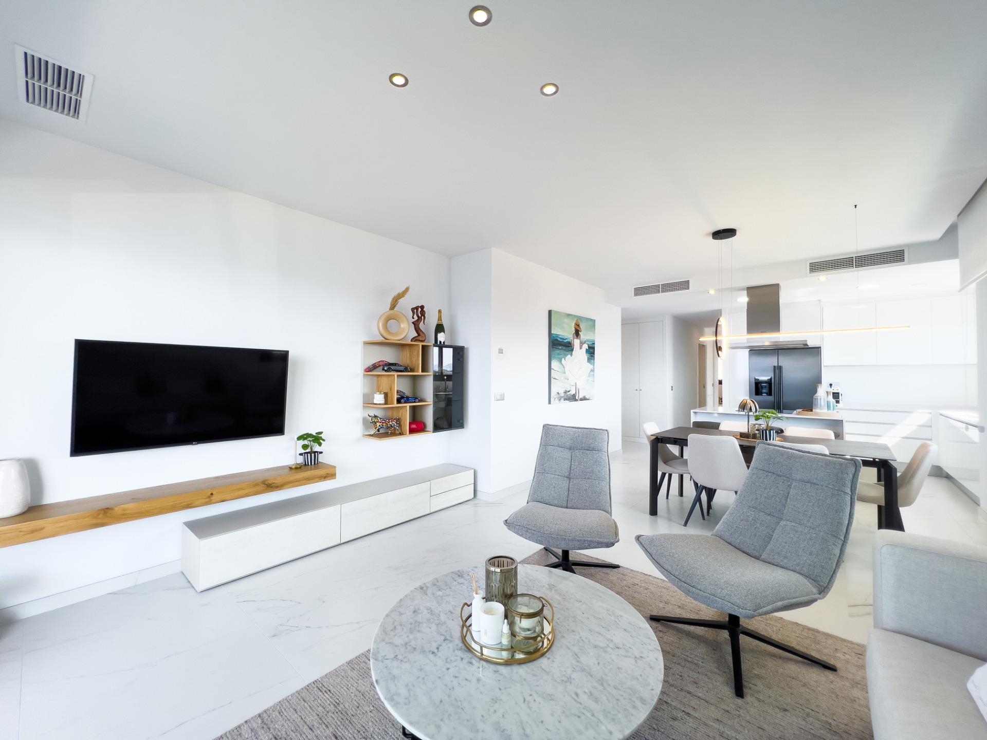 1145DA - 3- und 4-Zimmer-Wohnungen in neues Projekt am Poniente Beach in Benidorm