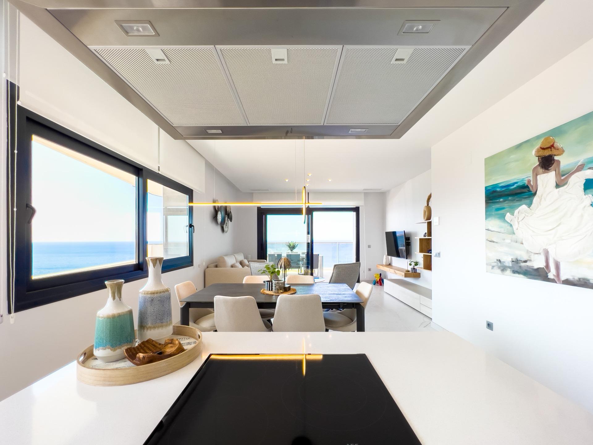 1145DA - 3- und 4-Zimmer-Wohnungen in neues Projekt am Poniente Beach in Benidorm