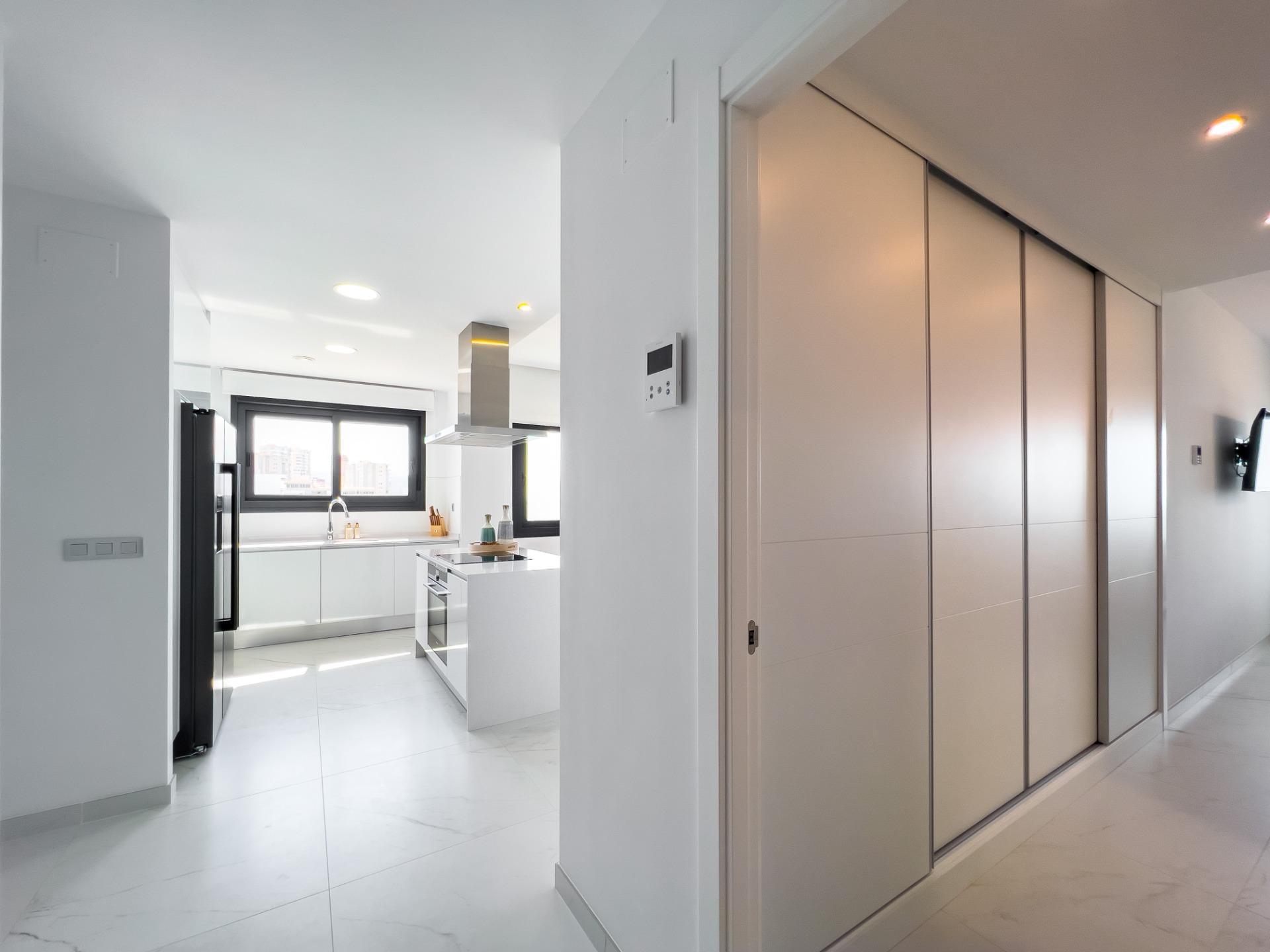1145DA - 3- und 4-Zimmer-Wohnungen in neues Projekt am Poniente Beach in Benidorm