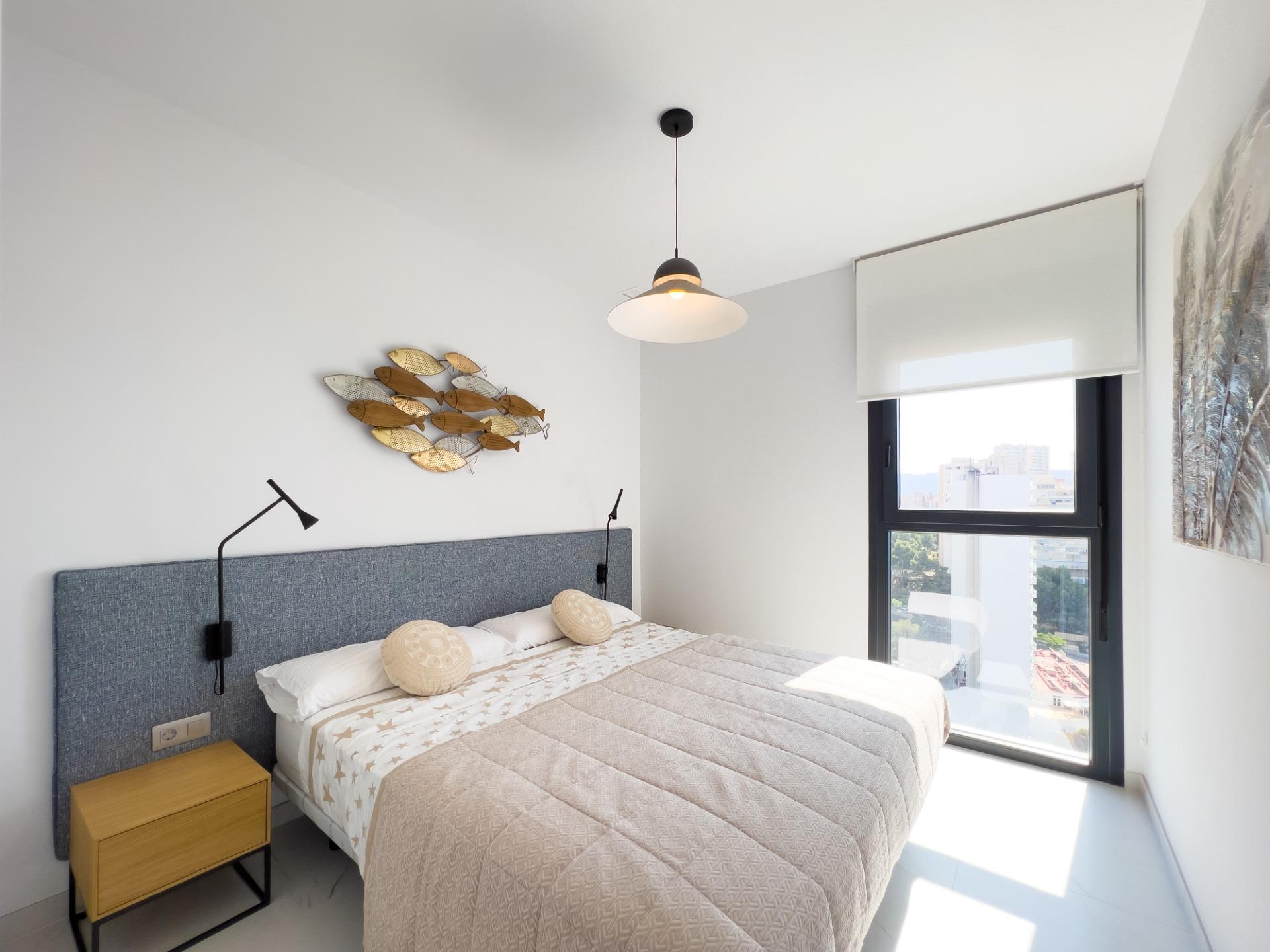 1145DA - 3- und 4-Zimmer-Wohnungen in neues Projekt am Poniente Beach in Benidorm