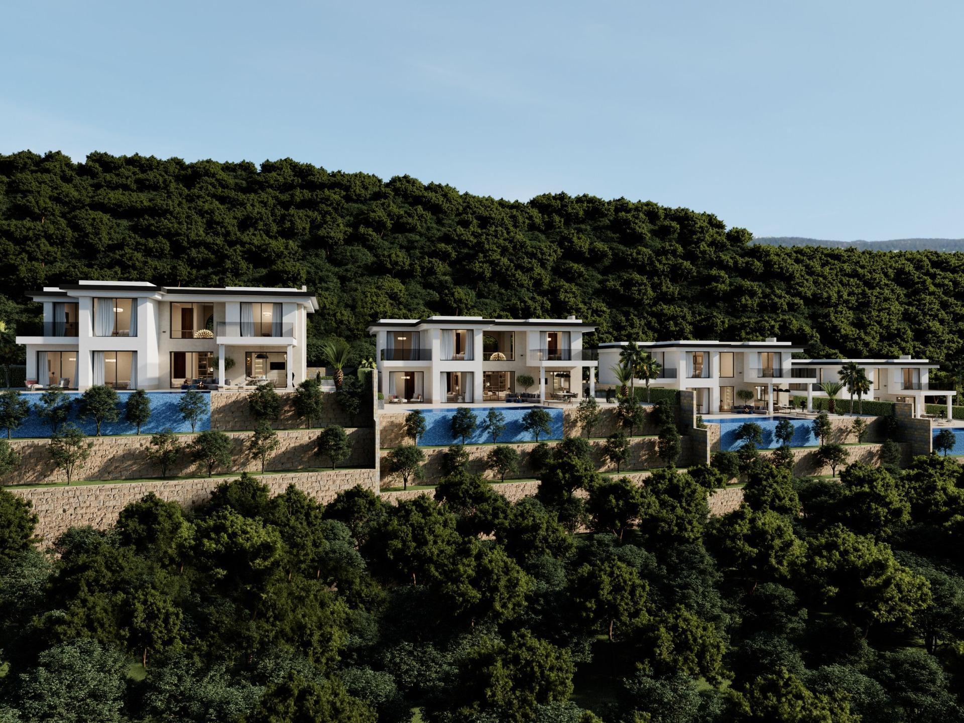 1158DA - Espectacular villa de estilo contemporáneo con maravillosas vistas al mar.