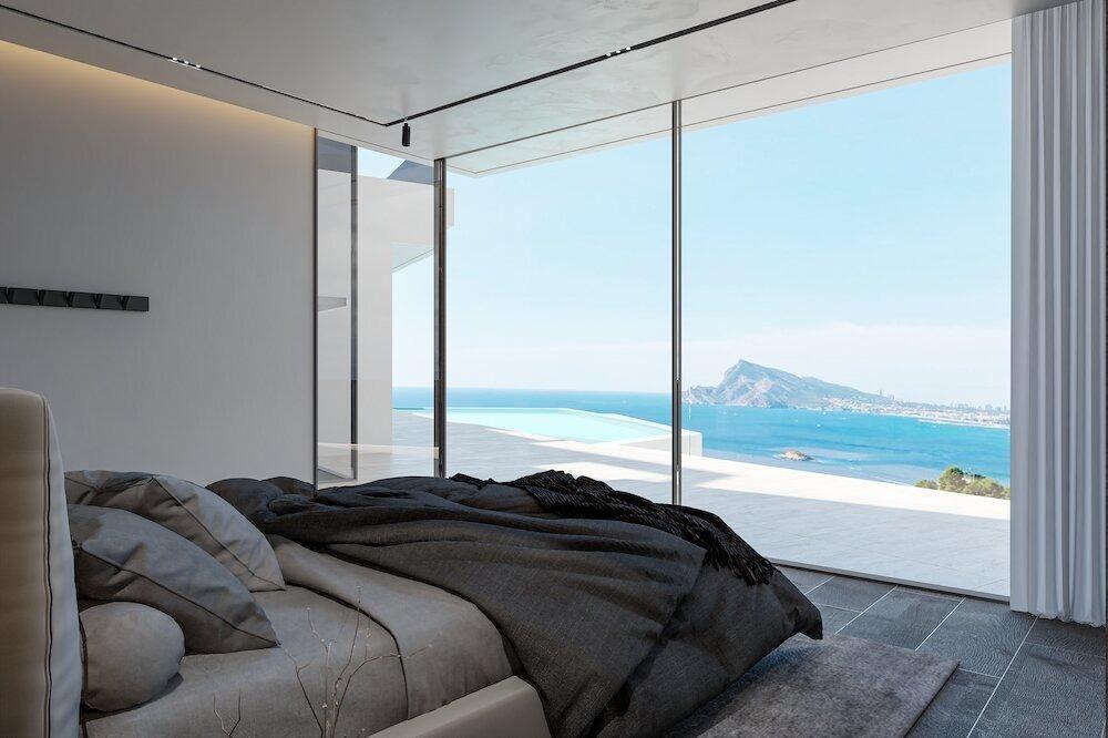1182DA - Villa au design unique située dans les collines d’Altea avec vue panoramique sur la mer