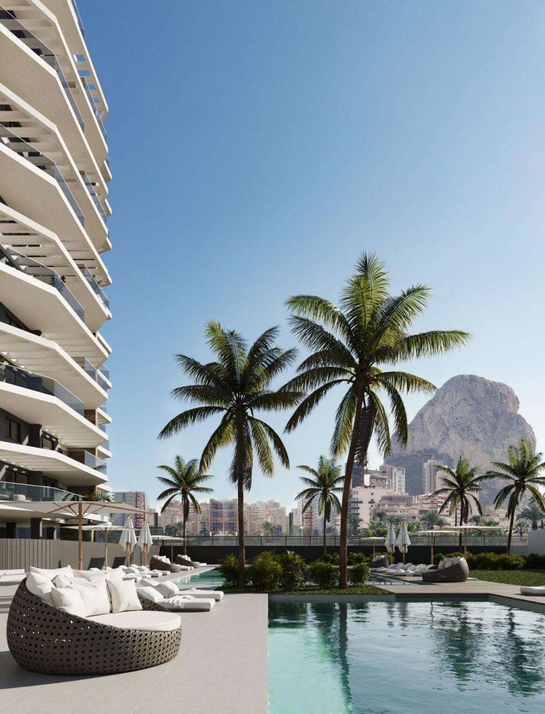 1185DA - New Seaview Apartments at the Arenal beach in Calpe