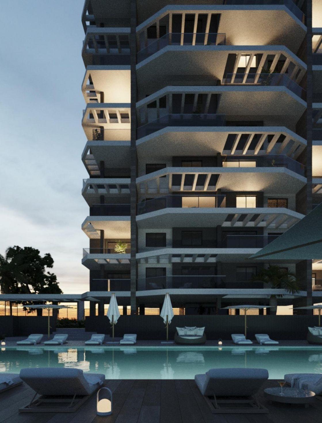 1185DA - New Seaview Apartments at the Arenal beach in Calpe